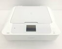 【中古】Canon キヤノン インクジェット複合機 PIXUSMG7730WH ホワイト