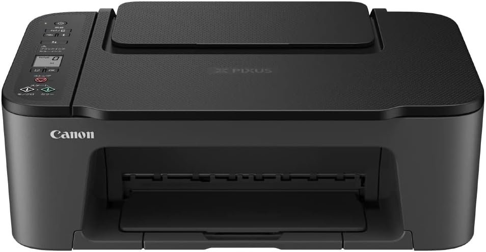 【中古】キヤノン Canon プリンター A4インクジェット複合機 PIXUS TS3530 ブラック Wi-Fi対応 テレワーク向け 2022年モデル 4色・一体型・対応インクBC-365/366シリーズ