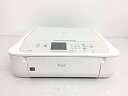 【中古】Canon キヤノン インクジェット複合機 PIXUSMG5730WH ホワイト