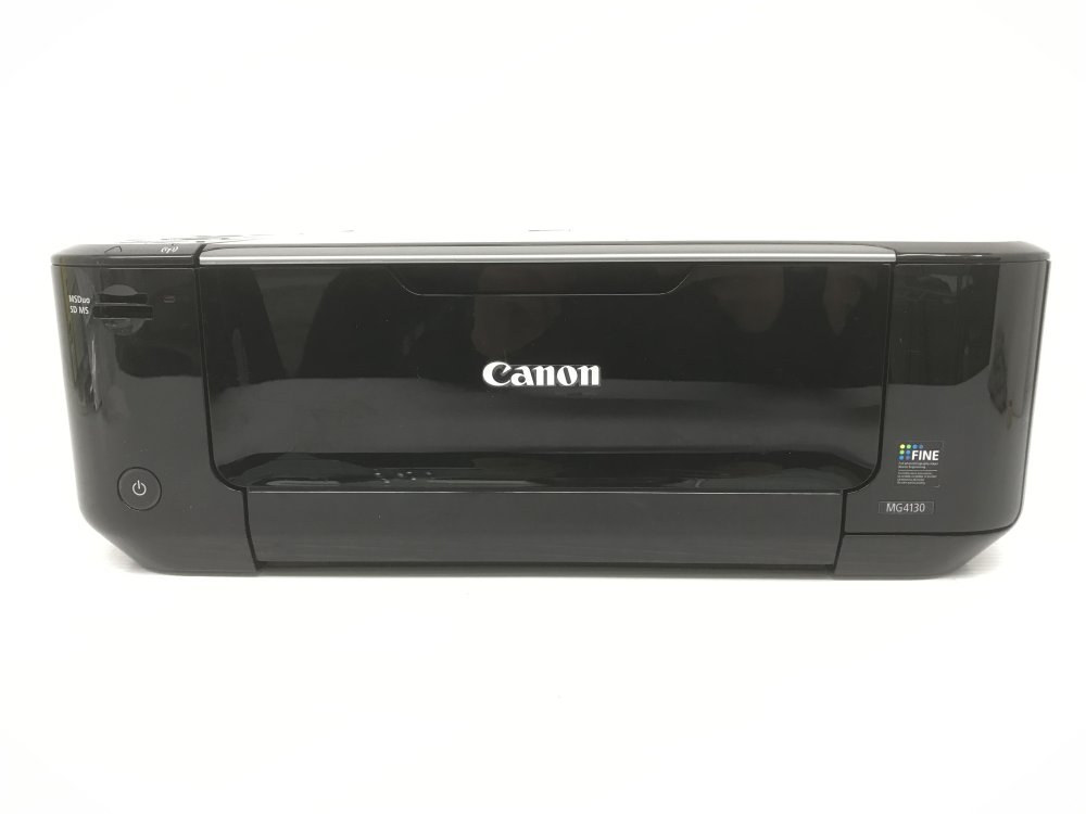 【中古】旧モデル Canon インクジェット複合機 顔料BK+3色染料の新4色インク PIXUS MG4130
