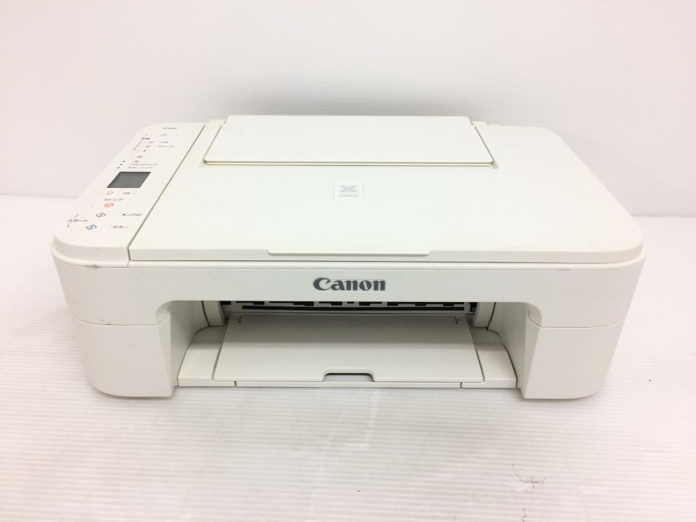 【中古】キヤノン インクジェット複合機TS3130 WHITE PIXUSTS3130WH