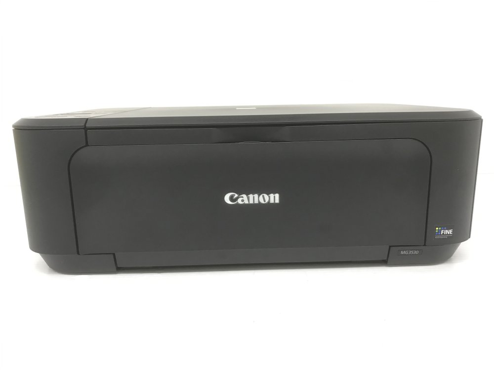 【中古】キヤノン 旧モデル Canon インクジェットプリンター複合機 PIXUS MG3530 BK ブラック