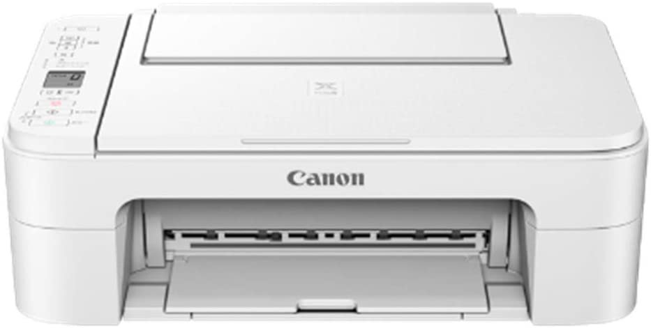 【中古】Canon プリンター A4インクジェット複合機 PIXUS TS3330 ホワイト Wi-Fi対応 テレワーク向け