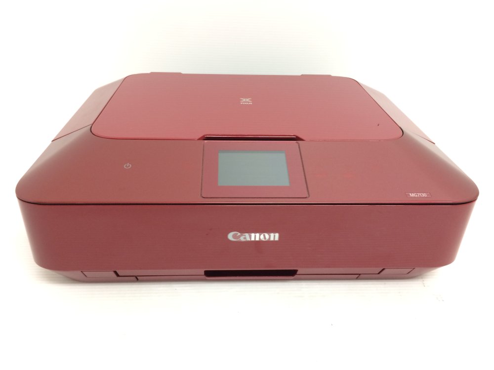 【中古】Canon キヤノンインクジェット複合機 PIXUS MG7130 RD