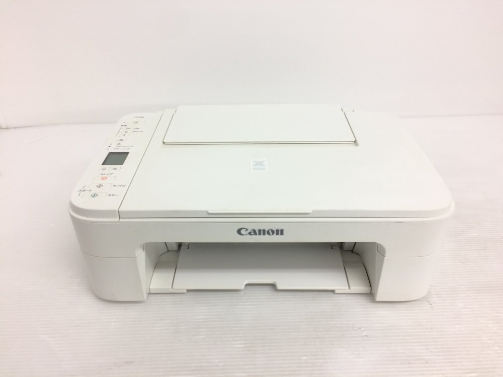 商品情報 商品状態 【印刷枚数：274以下】【30日間返金保証付】通電・印字・スキャン機能すべて動作確認しております。印刷結果はカスレもなく良好です。付属品は、本体、電源ケーブル、オリジナルマニュアル(取扱説明書/CD-R無料ダウンロードリスト付)になります。※インク漏れ防止のためインクは付属しておりませんのでご了承下さい。中古品となりますので3つの安心をお付けします。1.商品到着から30日間の安心保証をお付けします。返品に伴う送料等、返品に関わる一切の料金は当店が負担致します。2.初期設定が簡単な安心初期設定マニュアルをお付けします。商品到着後、直ぐにお使いできるように当店オリジナルの初期設定マニュアルをお付けします。※本マニュアルは純正の説明書では御座いませんのでご了承ください。3.トラブル発生時はメールによる安心対応します。万が一破損や不具合がありました場合には、是非一度評価前にご連絡をお願いいたします。誠実に対応させていただきます。 ■外装【中古品の為、多少の汚れがございますが、アルコールクリーニング済み商品です。】 ■機器内部【アルコールによる簡易クリーニング済みですが、細かい部分に多少の汚れが残っている場合があります。】 ■メーカー取扱説明書並びにCD-Rドライバーはインターネット環境があれば、無料にてダウンロード可能です。ご安心下さい。 ■発送は注文確定後24時間以内に発送致します。お急ぎ便にも対応しております。 商品の説明（新品の場合） 顔料ブラックインクは、細かな文字もくっきりとにじみにくいのが特長です。置き場所を選ばないスマートさと優れた使いやすさをあわせ持つ、プリンターの新基準となるサイズです。本体に触れなくても自動で電源ON、プリントまでできます。 主な仕様 4549292092950