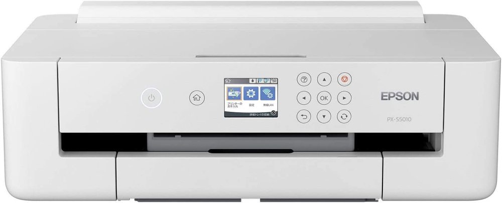 【中古】エプソン A3ノビ対応カラーインクジェットプリンター／4色／有線・無線LAN／Wi-FiDirect／両面／2.4型液晶 PX-S5010 ds-2150619