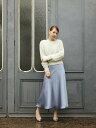フィフス fifth ラメフェザーニットトップス レディース トップス ふわふわ素材 ニット セーター ブラック アイボリー 20代 30代 40代【送料無料】(4)