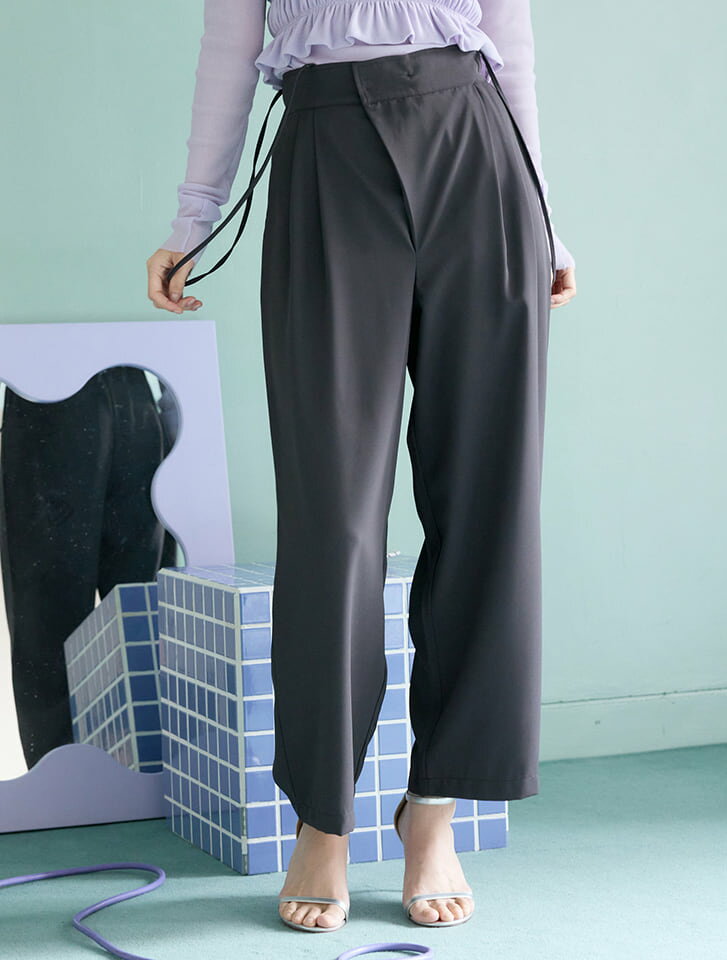 【閉店セール】12/3まで フィフス fifth クロスオーバーワイドパンツ レディース ボトムス パンツ 【送料無料】のサムネイル