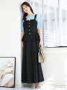 【期間限定セール:¥6718→¥4366】 フィフス fifth ビスチェ風オールインワン レディース オールインワン サロペット 透け感 ストレッチ 20代 ...