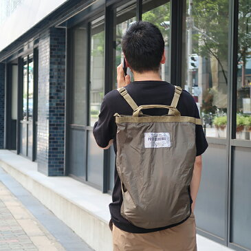 【公式】ポストジェネラル パッカブルツーウエイトートバッグ(POSTGENERAL) PACKABLE 2WAY BAG500WORKS.防水 リュック バックパック 軽量アウトドア レジャー 折りたたみ Creer/クレエ BAG/POUCH WPM