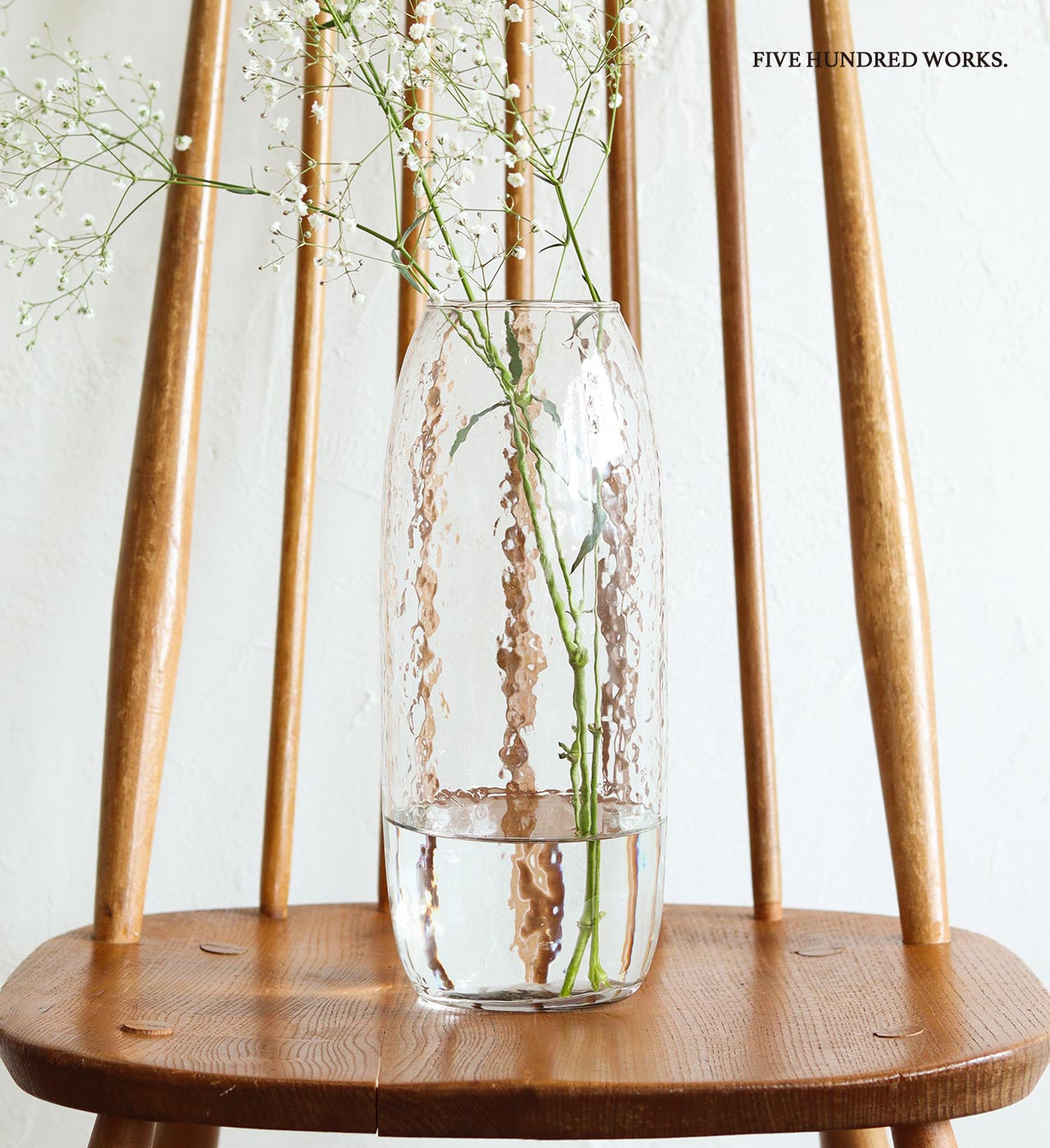 【公式】シナリーベース ユーカリ (Sceneryvase) 500WORKS.花瓶 ガラス 北欧 かびん フラワーベース かわいい 花器 生け花 シンプル花 ガラスベース インテリア ナチュラル 透明玄関 Creer/クレエ IGF WPLのサムネイル