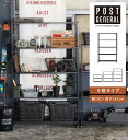 【公式】ポストジェネラルライトウェイトアイアンメッシュシェルフ 5TIERED(POSTGENERAL) 500WORKS.棚 ラック 可動棚 オープンラック ...