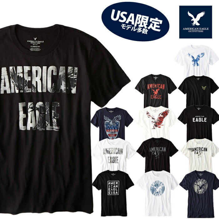 【American Eagle】アメリカンイーグルUSA輸入品 メンズ AE 半袖 Tシャツ(ae77) アメカジ アメリカ ブランド