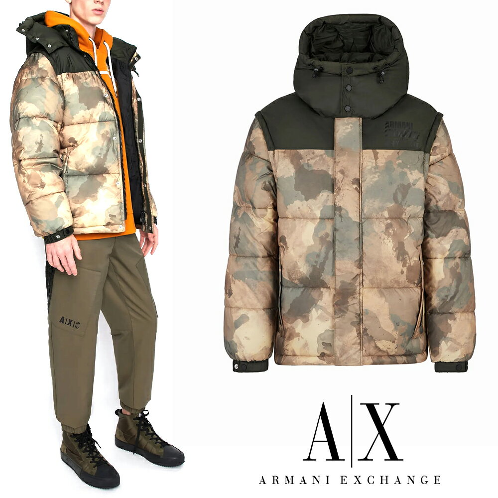 アルマーニエクスチェンジ メンズ ダウンジャケット A/X ARMANI EXCHANGE USA正規品 ax744