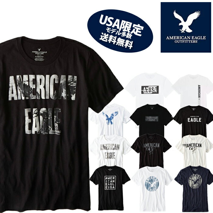 4/1(日)10時からエントリーで ポイント10倍!!【American Eagle】アメリカンイーグル正規品 メンズ AE 半袖 Tシャツ(ae77) アメカジ アメリカ ブランド