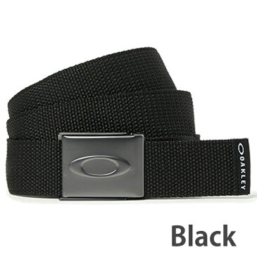 OAKLEY オークリー Mens HOakley Ellipse Web Belt 96185 バックルベルト　ホワイト ブラック　フリーサイズ　大きめ対応 oa256