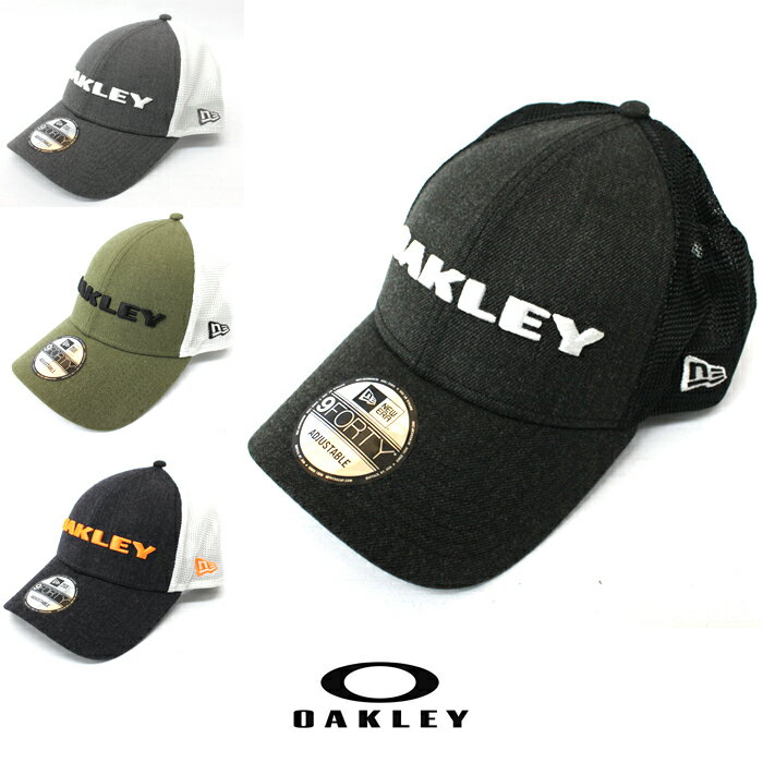 Oakley オークリー キャップNEW ERA モデル 帽子 ゴルフ oa236 ホワイト ブラック