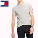 トミー Tシャツ TOMMY HILFIGER メンズ トミーヒルフィガー Tシャツ ワンポイント t519 グレー USAモデル大きいサイズ(4)