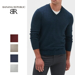 BANANA REPUBLIC バナナリパブリック バナリパメンズ ニット Vネックセーター Premium Luxe V-Neck Sweater 長袖 ba359 XL XXL 大きめ