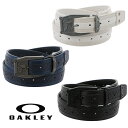 OAKLEY オークリー スカルバックル　ベルト　ホワイト ブラック　大きめ対応 oa514