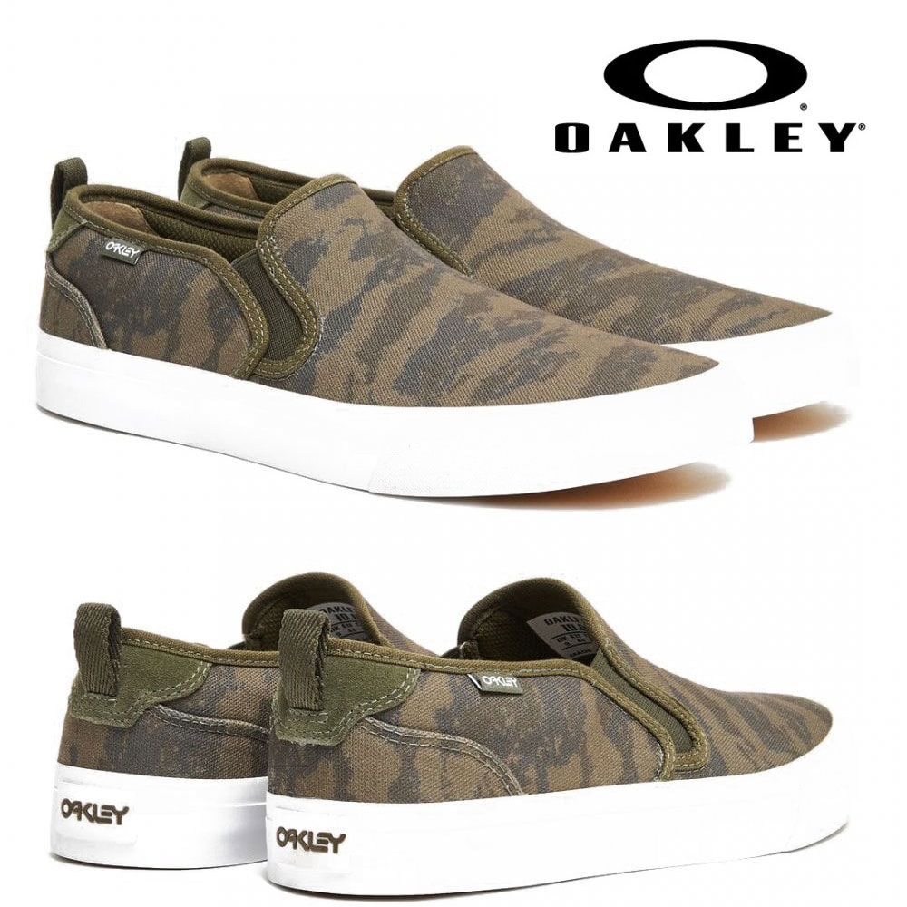 Oakley オークリー スリッポン デッキシューズ B1B Classic Slip On スリップオン oa410 ブラック ネイビー 迷彩 1