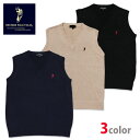 Western POLO ウエスタン ポロ ワンポイント ベスト コットン100% ニット polo122