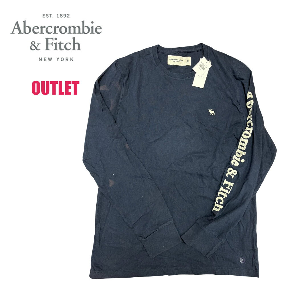 訳あり OUTLET　アバクロ　Abercrombie＆Fitch　ロンT 長袖Tシャツ　out121