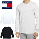 トミー ロンT TOMMY HILFIGER メンズ トミーヒルフィガー ワンポイント ロングTシャツ　t613 大きめXLあり