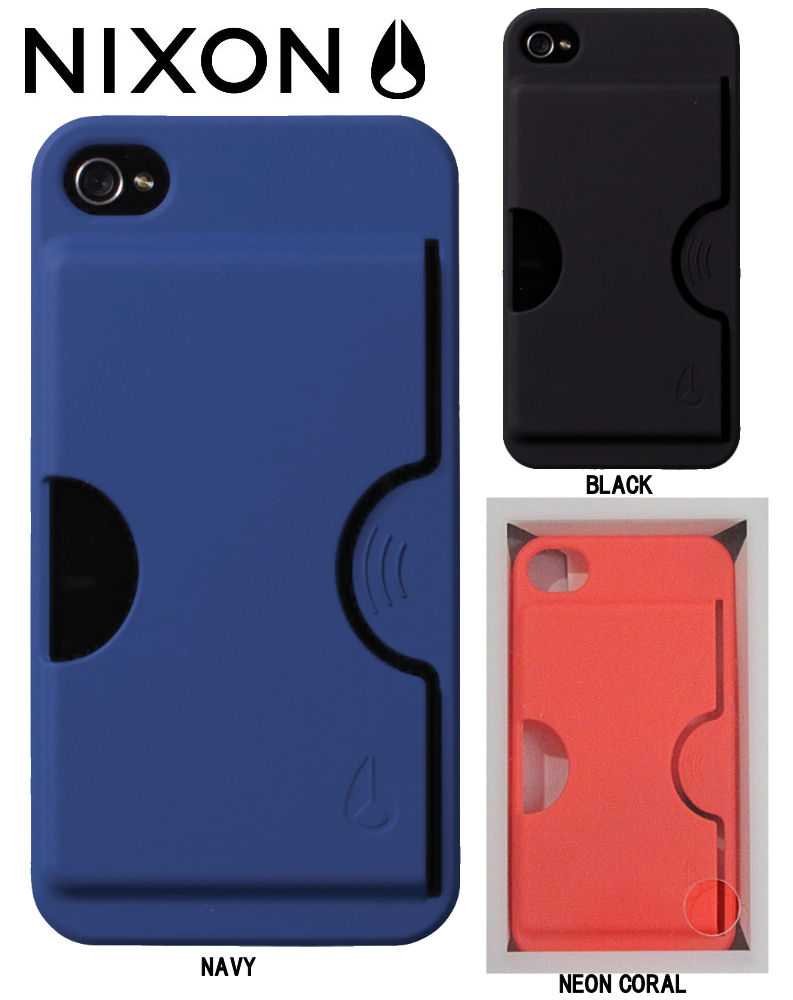 【NIXON】ニクソン CARDED IPHONE 4 CASE／4