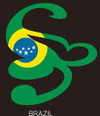 【SCLOVER3RIDERS】スクローバー LOGOステッカー/カッティングステッカー/17×15.5cm/BRAZIL