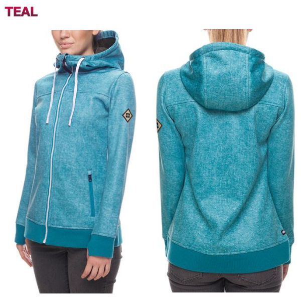 【686】シックスエイトシックス Ella Zip Bonded Fleece レディース プルオーバーパーカー 長袖 トップス スノーブランド キャンプ アウトドア アパレル ウィンタースポーツ XS/S/M 3カラー【正規品】 54tide-10062267 surf&snow 54TIDE サンプル画像2
