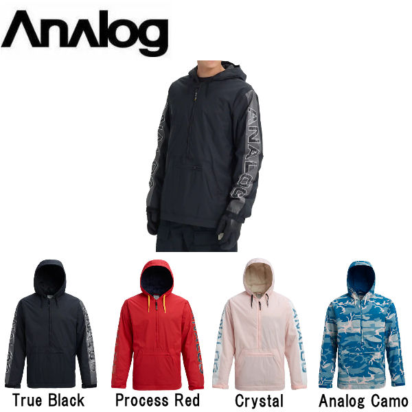 【ANALOG】アナログ 2018-2019 Mens Analog Chainlink Anorak メンズ スノージャケット スノーウェア アノラックジャケット アウター スノーボード S M L XL 4カラー