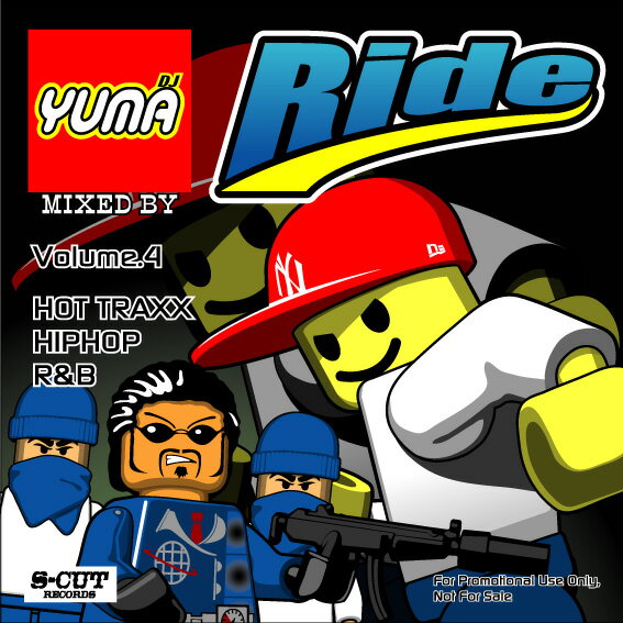 【DJ YUMA】RIDE　Volume.4/HIP HOP　R&B/MIX CD