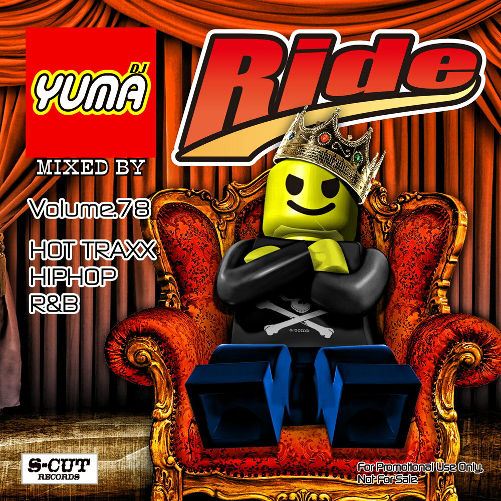 【DJ YUMA】RIDE　Volume.78/HIP HOP　R&B/MIX CD