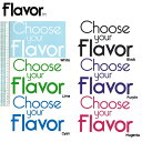 【FLAVOR】フレイバー CYF/ロゴカッティングステッカー/20×12cm/6カラー