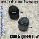 【WORLD WIDE FAMOUS】ワールドワイドフェイマス 2016/17winter spring キャップ 帽子 メンズ レディース K Q-LOW