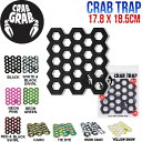 【CRABGRAB】クラブグラブ CRAB TRAP クラブトラップ デッキパッド 滑り止め スノーボード パット メール便対応 9カラー【正規品】【あす楽対応】