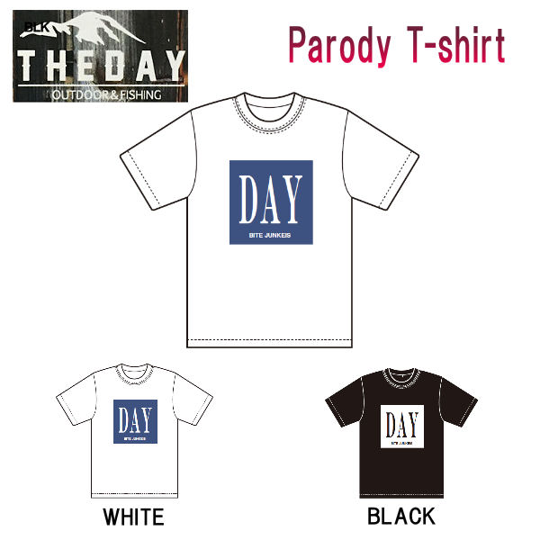 Rakuten - 【THE DAY】ザ デイ Parody T-shirt メンズ レディース 半袖Tシャツ ティーシャツ TEE トップス アウトドア フィッシング S/M//XL/XXL/XXXL 2カラー【正規品】