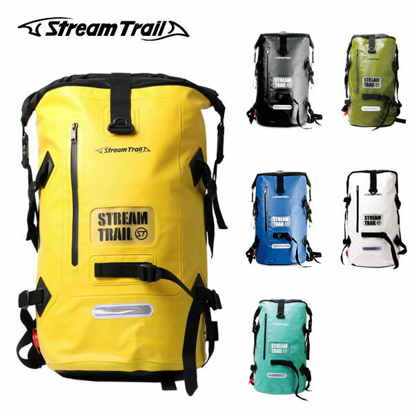 【STREAMTRAIL】ストリームトレイル Dry Tank-40L D2 バック 幅33×奥行28×高さ56cm/40L リュックサック バックパック ドライタンク サーフィン アウトドア キャンプ バイク 自転車 6カラー 【正規品】【あす楽対応】