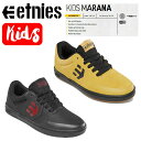 【etnies】エトニーズ MARANA KIDS マラナ キッズ スケートシューズ スケシュー 靴 スニーカー スケートボード 耐久性 子供 19.0cm-24.0cm 2カラー【あす楽対応】