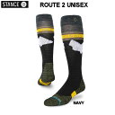 【STANCE】スタンス ROUTE 2【UNISEX】 メンズ レディース SOCKS 靴下 スノーボード ソックス スケートボード スケボー サーフィン ト...