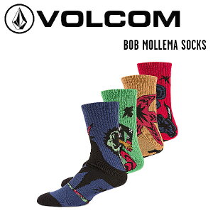 【VOLCOM】ボルコム 2022秋冬 BOB MOLLEMA SOCKS 4 PIECES メンズ ソックス 靴下 ストリート アウトドア 小物 アクセサリー ONE SIZE AST【正規品】【あす楽対応】