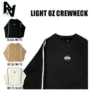 【AA HARD WEAR】ダブルエーハードウェア 2020-2021 LIGHT OZ CREWNECK クルーネック スノー ウェア スウェット 72520507 撥水 プルオーバー メンズ レディース スノーボード S・M・L・XL 3カラー【正規品】【あす楽】