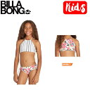 【BILLABONG】ビラボン 2019春夏 Girls Sun Dream High Neck Bikini Set キッズ ビキニ 水着 リバーシブル スイムウェア ウエア 子供用 ガールズ 女の子 120cm-150cm MUL