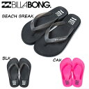 【BILLABONG】ビラボン 2020春夏 BILLABONG レディース BEACH BREAK スポーツサンダル BA013919 サーフィン 海 アウトドア キャンプ ビーチサンダル【正規品】【あす楽対応】