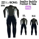 ビラボン 2022 SEMIDRY FULLSUIT BACKZIP レディース ウエットスーツ セミドライ フルスーツ サーフィン SUP マリンスポーツ