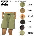 【BILLABONG】ビラボン 2022春夏 レディース 【A/Div.】 ADIV WOVEN SHORTS UVショートパンツ ショーツ アウトドア 海 海水浴 ボトムス M/L 6カラー【あす楽対応】