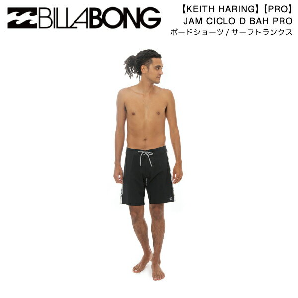【BILLABONG】ビラボン 2023年春夏 メンズ【KEITH HARING】【PRO】JAM CICLO D BAH PRO ボードショーツ サーフパンツ 水着 ボトムス トランクス サーフィン 28/30/32/34【正規品】