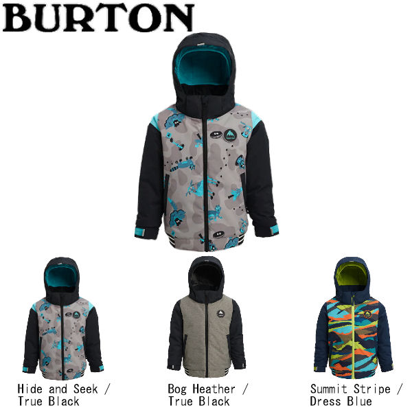 【BURTON】バートン 2019-2020 Boys Burton Toddler Gameday Bomber Jacket キッズ 子供用 スノーウェア ジャケット アウター スノーボード 2T・3T・4T・5/6 3カラー【BURTON JAPAN正規品】【あす楽対応】