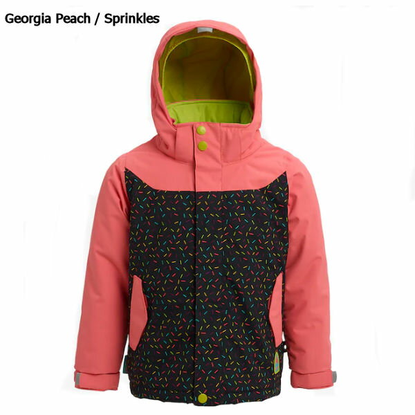 【BURTON】バートン 2019-2020 Toddler Burton Elodie Jacket ガールズ スノーボードウェア 長袖 フード ジャケット キッズ 子供用　2T・3T・4T・5/6 3カラー【BURTON JAPAN正規品】【あす楽対応】